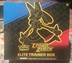 Pokemon Crown Zenith Elite Trainer Box (ETB) Factory Sealed (NEW) TCG - Image 1