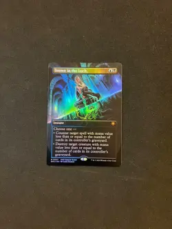 Drown in the Loch (Borderless) [Special Guests] Magic MTG Cards NM Foil - Image 1