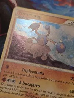 Hitmontop 5/123 HeartGold/SoulSilver Holo Rare Spanish Pokemon Card - Image 3