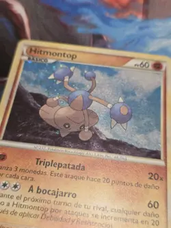 Hitmontop 5/123 HeartGold/SoulSilver Holo Rare Spanish Pokemon Card - Image 4