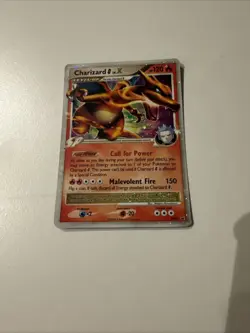 Pokemon TCG Charizard G LV.X DP45 Holo Card Diamond and Pearl Promo - Image 1