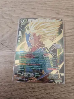 SS2 Trunks, Path to the Future SPR Foil NM Dragon Ball Super ccg card game - Image 1
