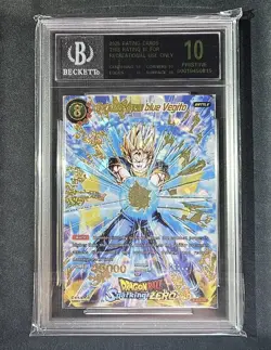 Dragon Ball Blue Vegito Sparking! Zero (PR) Holo Card - Image 1