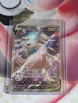 Mewtwo V SWSH229 Sword & Shield Sealed Promo Ultra Rare Pokemon Card Pokemon Go - Image 4