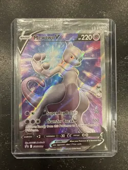 Pokemon Card Mewtwo V SWSH229 Sword & Shield Sealed Ultra Rare Promo - Image 1