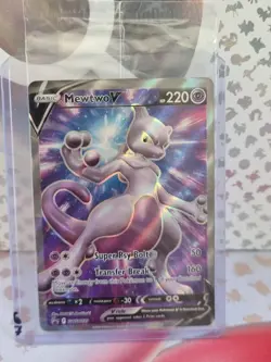 Mewtwo V SWSH229 Sword & Shield Sealed Promo Ultra Rare Pokemon Card Pokemon Go - Image 2