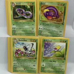 Complete Jungle and Fossil 64 Card Set Commons And Uncommons NM-LP Pokemon - Image 1