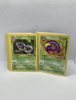 Complete Jungle and Fossil 64 Card Set Commons And Uncommons NM-LP Pokemon - Image 3