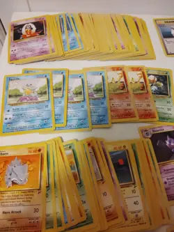 Vintage Pokemon 300+ lot - Common/uncommon Base Set Jungle And Fossil - Image 2