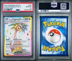 PSA 10 Alolan Exeggutor ex 225/191 Ultra Rare Surging Sparks SSP Pokemon Card - Image 3