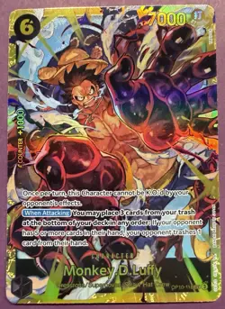 One Piece Monkey. D. Luffy Royal Blood OP10-118 (SEC) Alt Art - Image 1