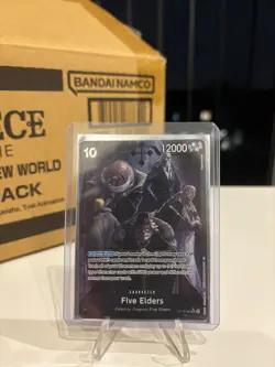 Five Elders OP13-082 SR Alt Art One Piece TCG (Carrying On His Will) NM - Image 1