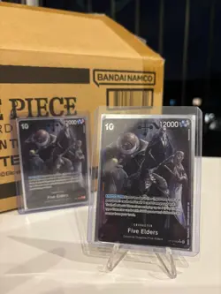Five Elders OP13-082 SR Alt Art One Piece TCG (Carrying On His Will) NM - Image 2