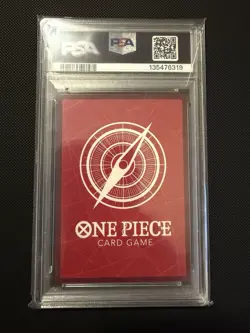 One Piece 2022 Super Pre-Release Monkey D. Luffy Leader ST01-001 PSA 10 Gem Mint - Image 2