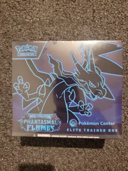 Pokemon Center Mega Evolution Phantasmal Flames PC ETB Charizard Sealed - Image 1