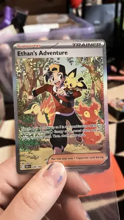 2025 Pokemon TCG Destined Rivals - Ethan’s Adventure #236/182 - NM - Image 1