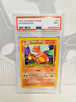 PSA 9 Charmeleon 24/102 1999 Pokemon Game Base Set Unlimited WOTC Mint - Image 1