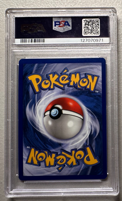2000 Pokemon Promo Meowth Holo Game Boy Black Star With Swirl PSA 9 - Image 2