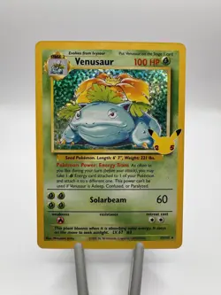 Pokemon Venusaur Classic Collection Celebrations Card 15/102 NM Condition - Image 1