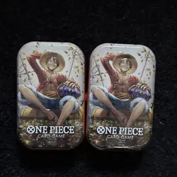 Bandai Namco One Piece Card Game Tin Pack Set Vol.2 Kit Sealed Promo English - Image 1