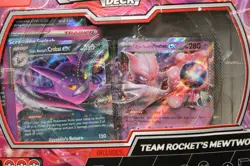 POKEMON LEAGUE BATTLE DECK TEAM ROCKET'S MENTO EX BAD BOX MINT CARDS c - Image 2