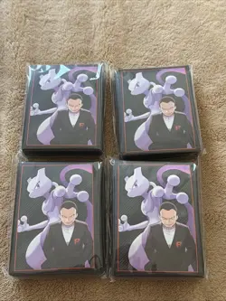 Pokemon TCG Destined Rivals ETB Card Sleeves [65 count] X 4 SEALED NEW - Image 1