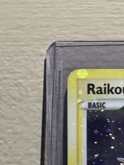 RAIKOU 16/132 LV.42 Secret Wonders Holo Bleed Holo Rare Pokemon Card EX/PL - Image 3