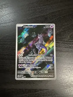 Pokemon Mewtwo TCG Black Star Promo Card #52 Near Mint (NM) - Image 1