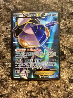 Pokemon TCG Genesect-EX Holo Full Art Ultra Rare Card XY 120/124 - Image 1