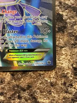 Pokemon TCG Genesect-EX Holo Full Art Ultra Rare Card XY 120/124 - Image 5