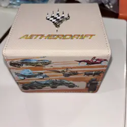 Aetherdrift Finish Line Alcove Edge Ultra Pro flip box card box case for MTG - Image 1