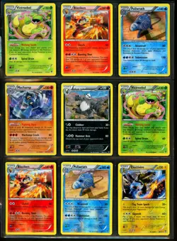 2014 Pokemon XY FURIOUS FISTS Set Near Complete HOLO Rare REVERSE Foil Cards NM+ - Image 2