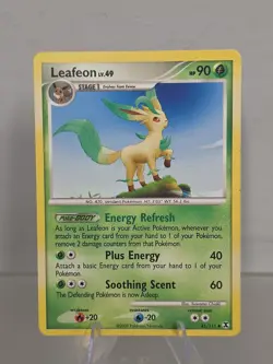 Leafeon 45/111 Rising Rivals Regular 2009 Pokemon Card - Image 1