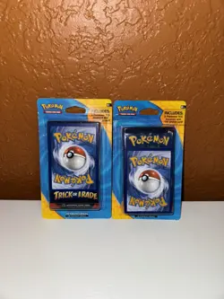 Pokemon TCG Booster Pack: 3 random booster packs & 1 foil card: LOT OF 2 SEALED - Image 1