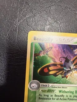 Pokemon TCG Beautifly Holo Card 2/109 Ruby and Sapphire 2003 NM - Image 3