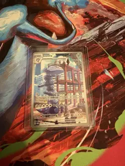 Pokemon TCG Steelix Paradox Rift Holo Card 208/182 Illustration Rare, Near Mint - Image 2