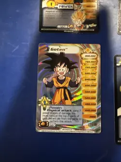 DBZ Dragon Ball Z CCG Goten Level 1-3 + HT Unlimited World Games Saga WGS Card - Image 5