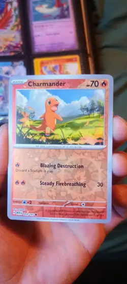 Charmander - (Reverse Cosmos Holo) (Costco Exclusive) 004/165 Miscellaneous card - Image 1