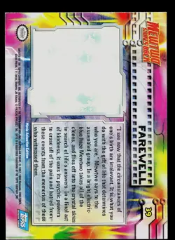 Pokemon Card - Farewell Topps Movie Animation 39 Foil Mewtwo Strikes Back - Image 2