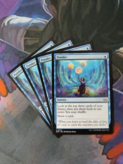 Ponder x 4 | 7% Off 2+ | Duskmourn: House of Horror | NM | MTG - Image 1