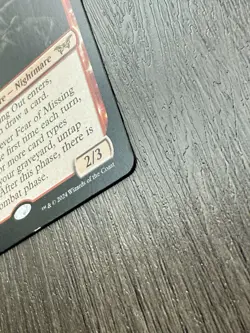 1x Fear of Missing Out Duskmourn: House of Horror Regular MTG NM English - Image 3