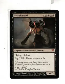 MTG SkeenAB Griselbrand from Avacyn Restored. NM. - Image 1