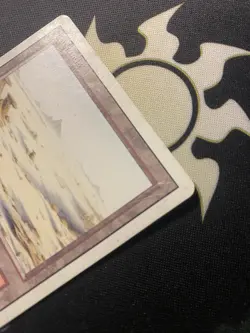 Badlands Revised Edition Magic: The Gathering MP Condition *Scratched* See Pics - Image 2