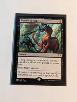Deadly Rollick - MTG Commander 2020 Regular - NM - Image 1