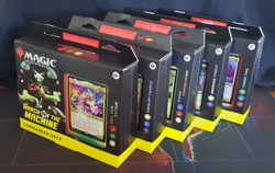 MTG March of the Machine Commander Decks Set of 5 - SEALED - Image 1