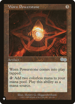 Worn Powerstone #318 | Near Mint | The List PLST | Magic MTG - Image 1