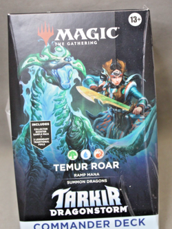 WIZARDS OF THE COAST MAGIC THE GATHERING COMMANDER DECK TEMUR ROAR c - Image 1