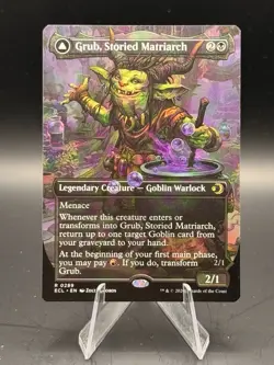 Grub, Storied Matriarch - 289 - MTG: Lorwyn Eclipsed -Borderless - Rare -Regular - Image 1