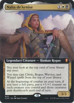 MTG Battle for Baldur's Gate - Nalia de'Arnise (Extended) - Image 1