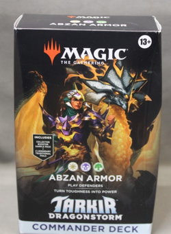 WIZARDS OF THE COAST MAGIC THE GATHERING COMMANDER DECK ABZAN ARMOR MINT c - Image 1